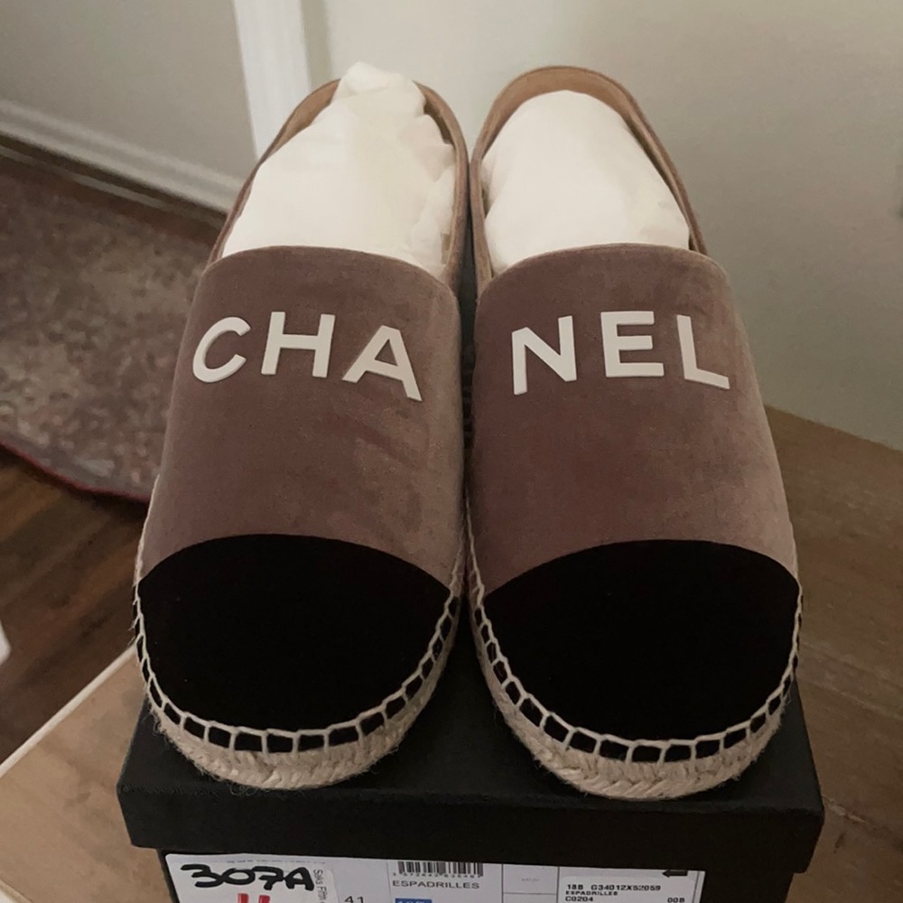 Brand New Chanel Espadrilles - Suede